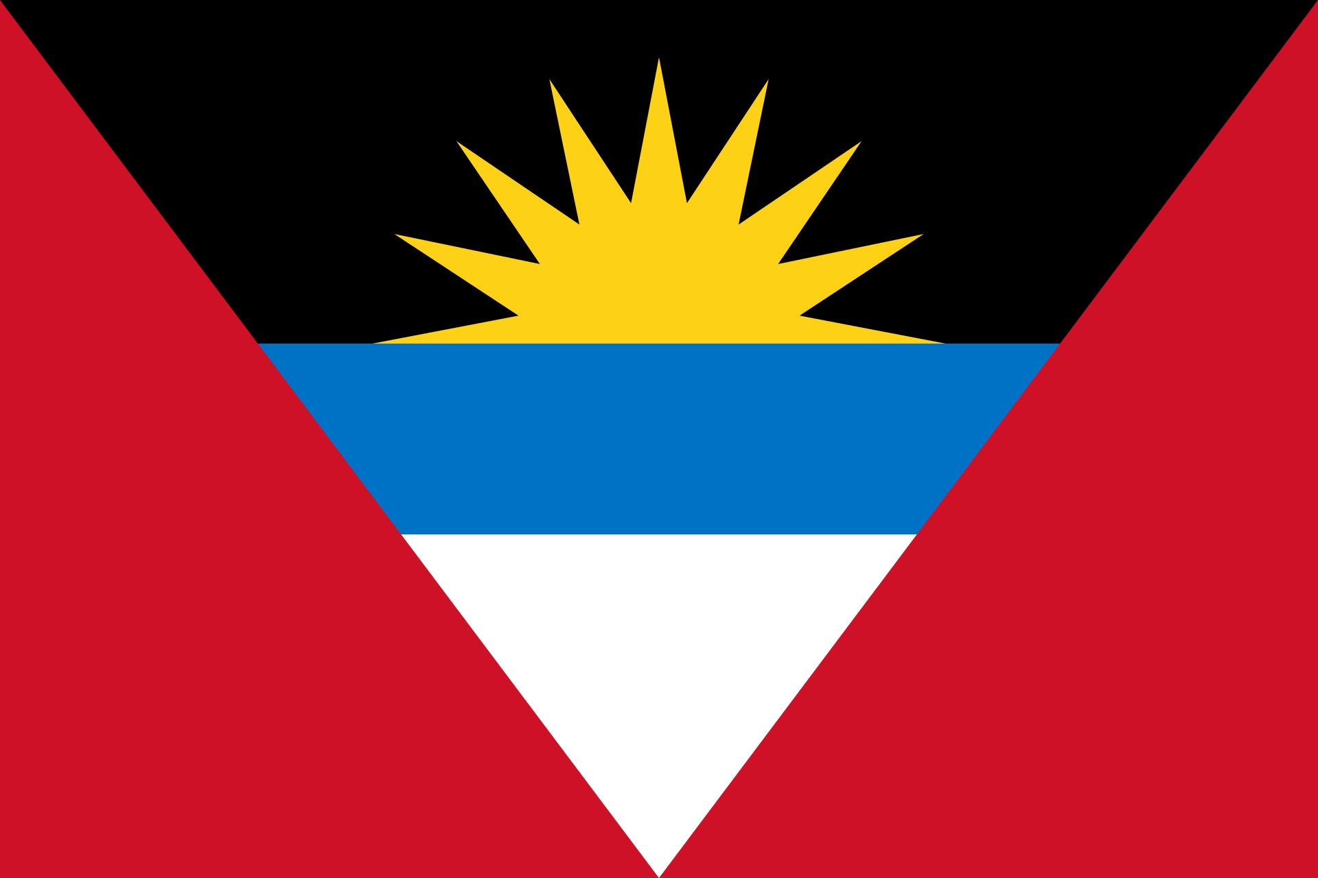 Bandera de Antigua y Barbuda