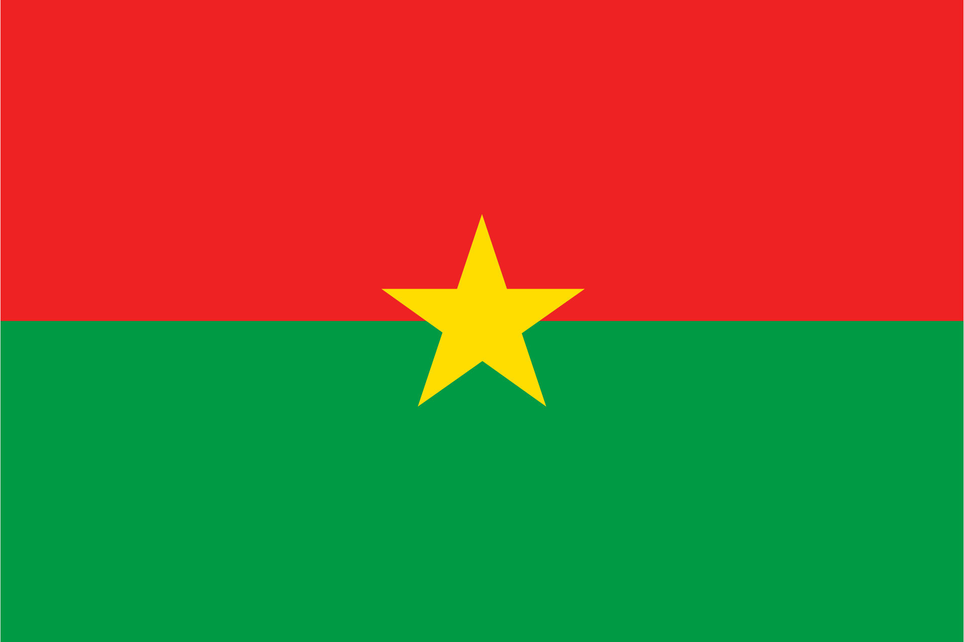 Bandera de Burkina Faso	