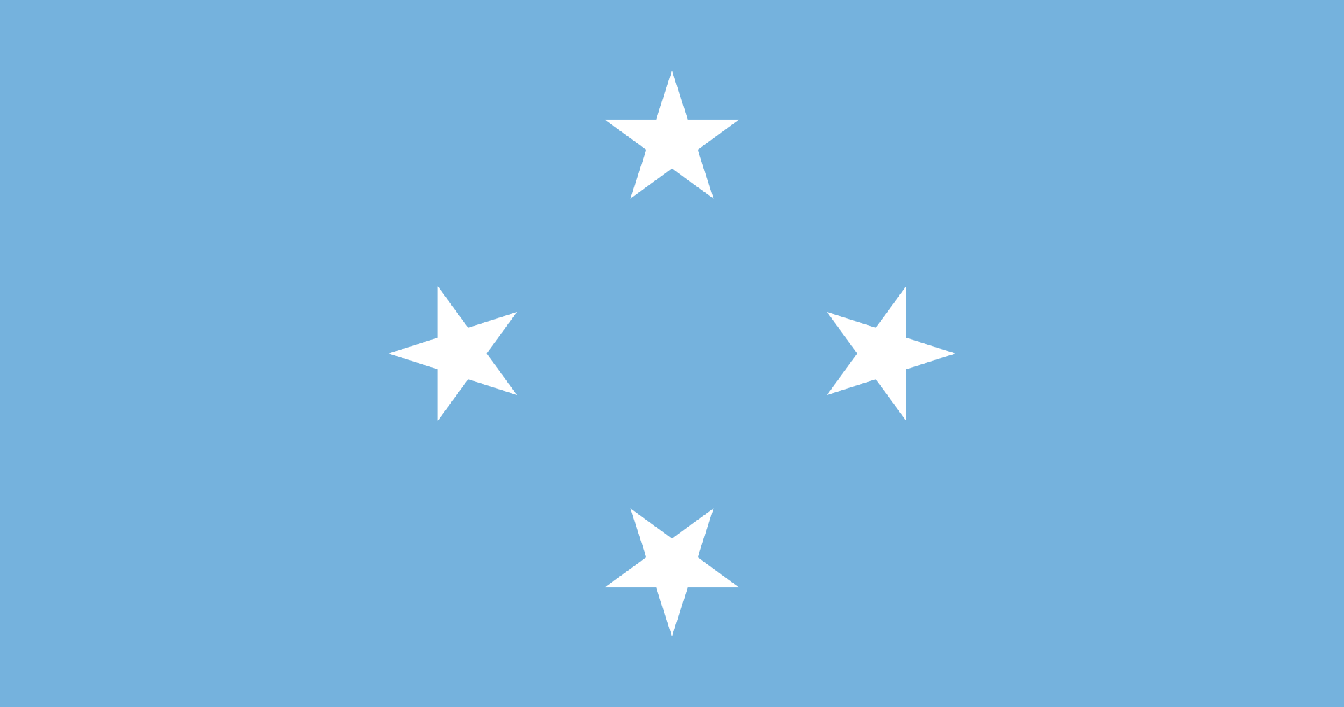 Bandera de Estados Federados de Micronesia