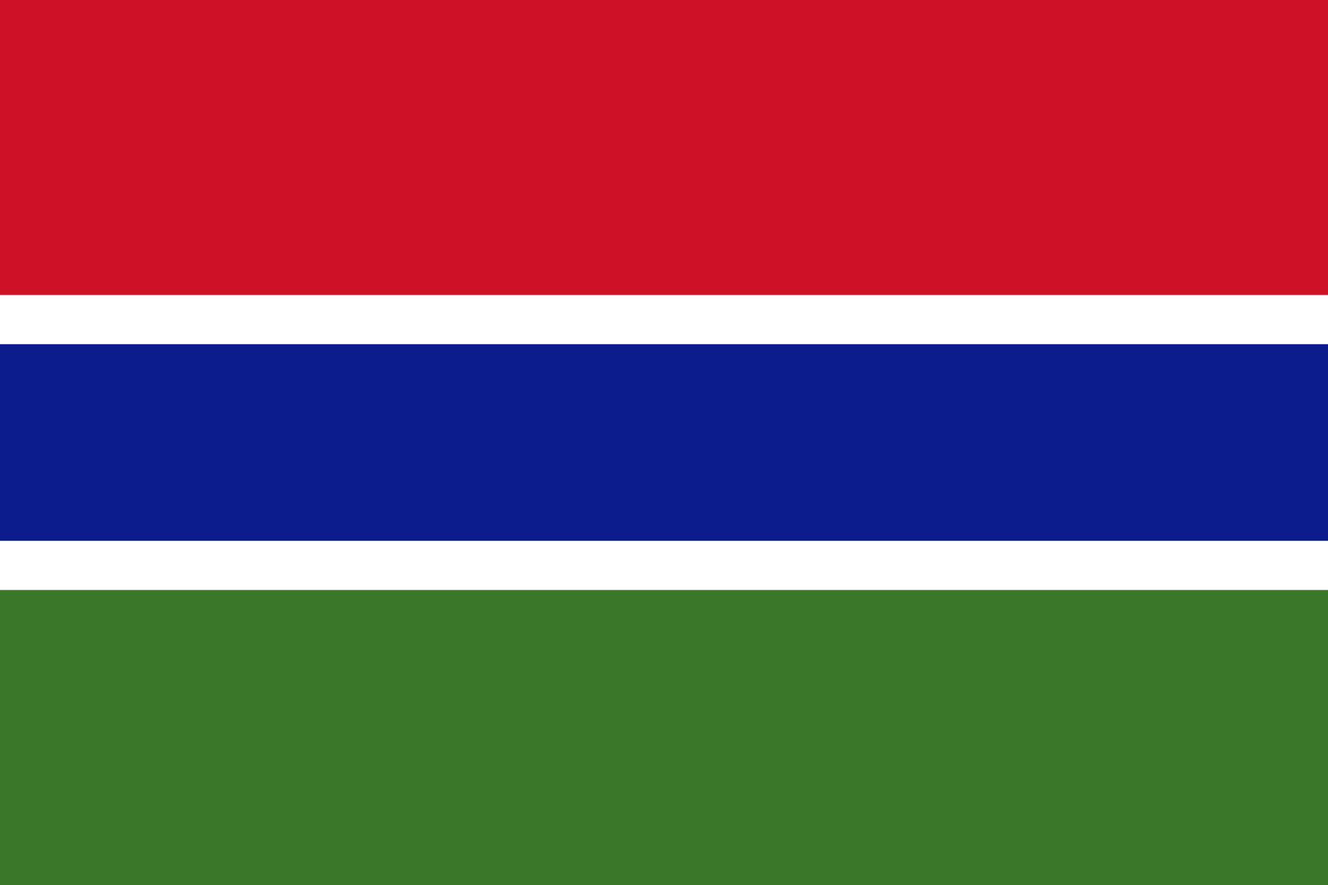 Bandera de Gambia