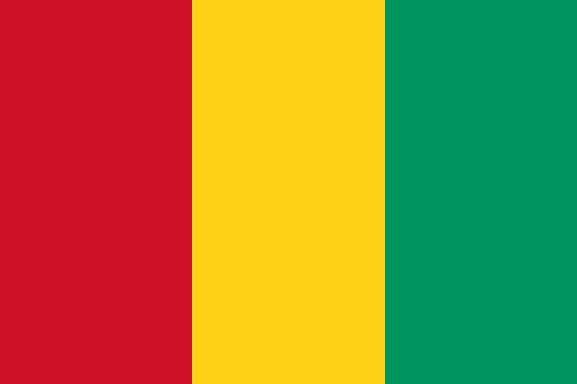 Bandera de Guinea 