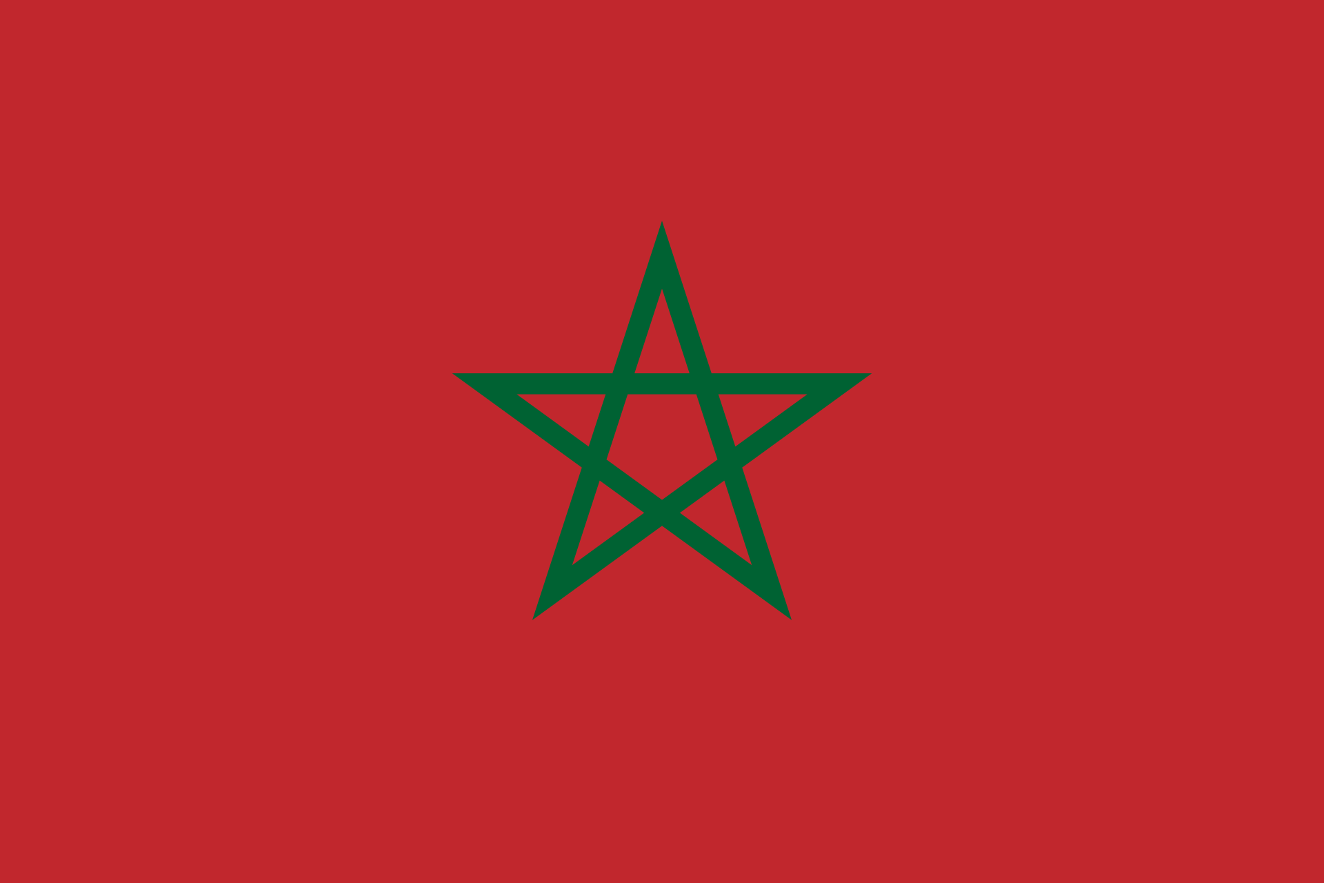 Bandera de Marruecos