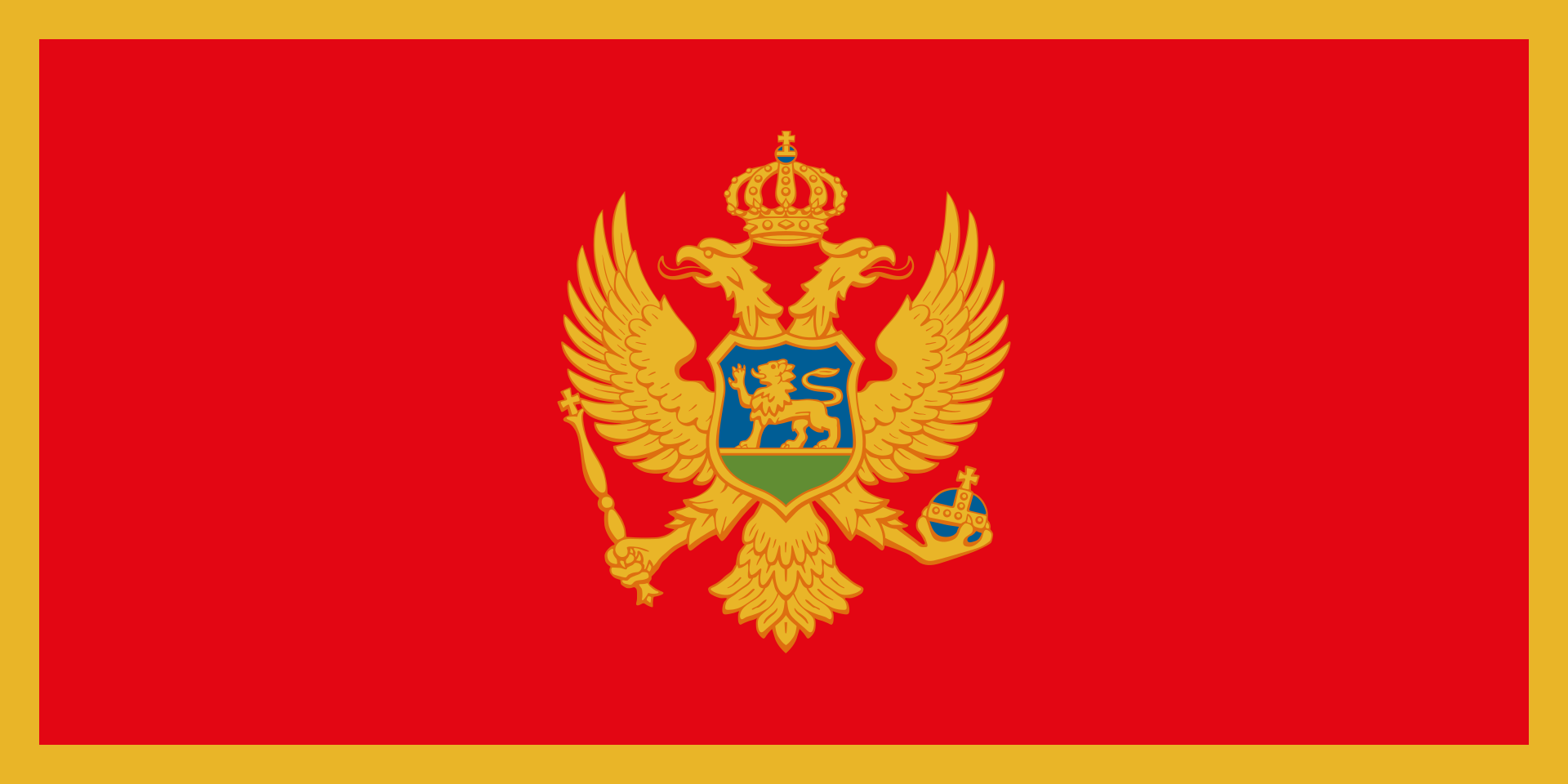 Bandera de Montenegro