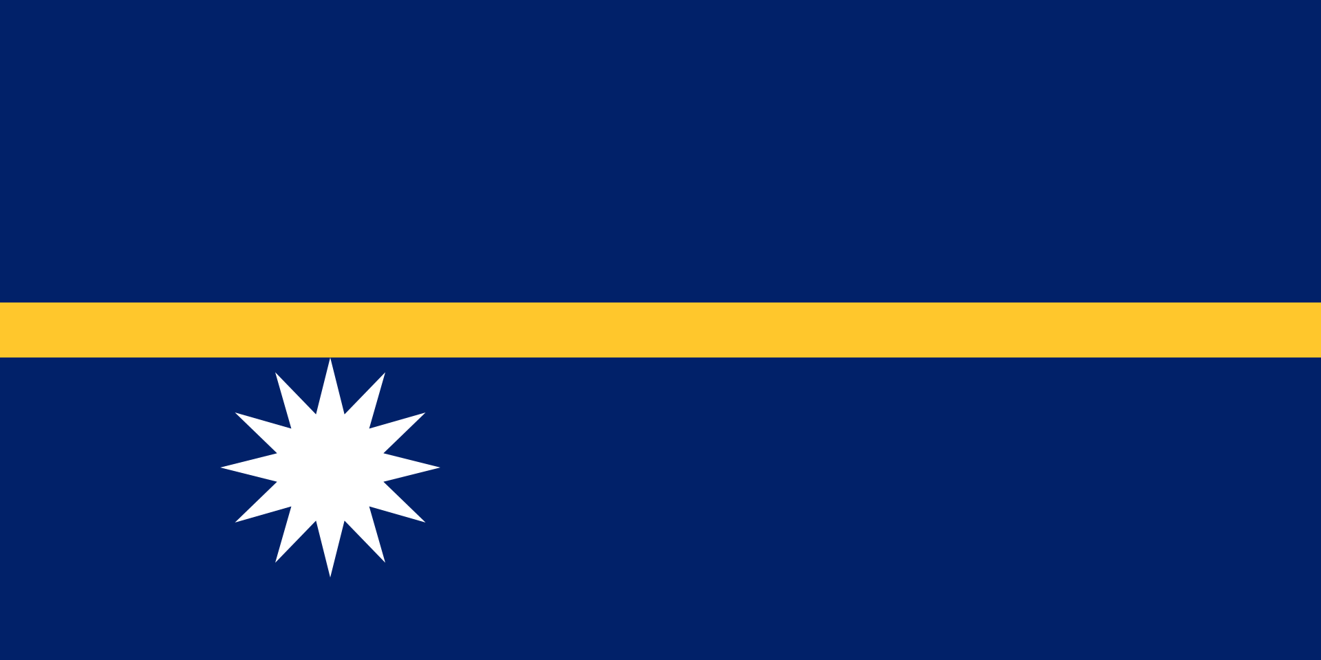 Bandera de Nauru