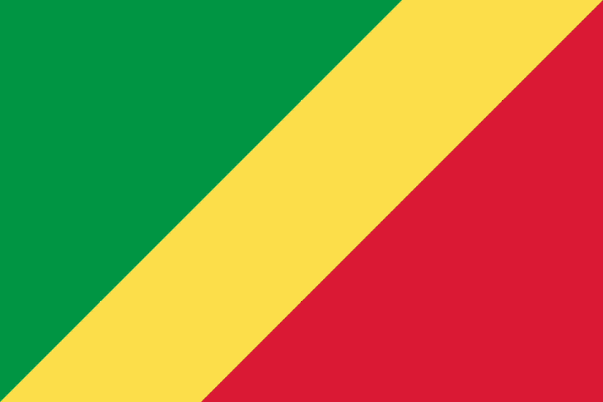 Bandera de República del Congo