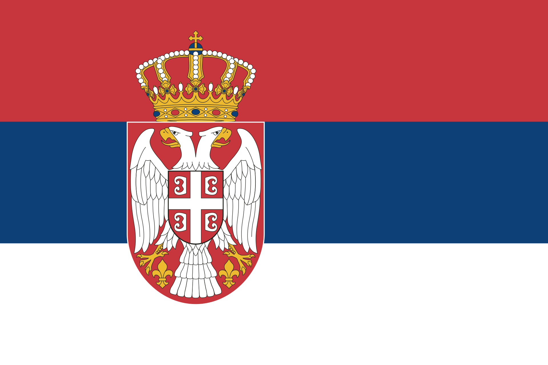 Bandera de Serbias