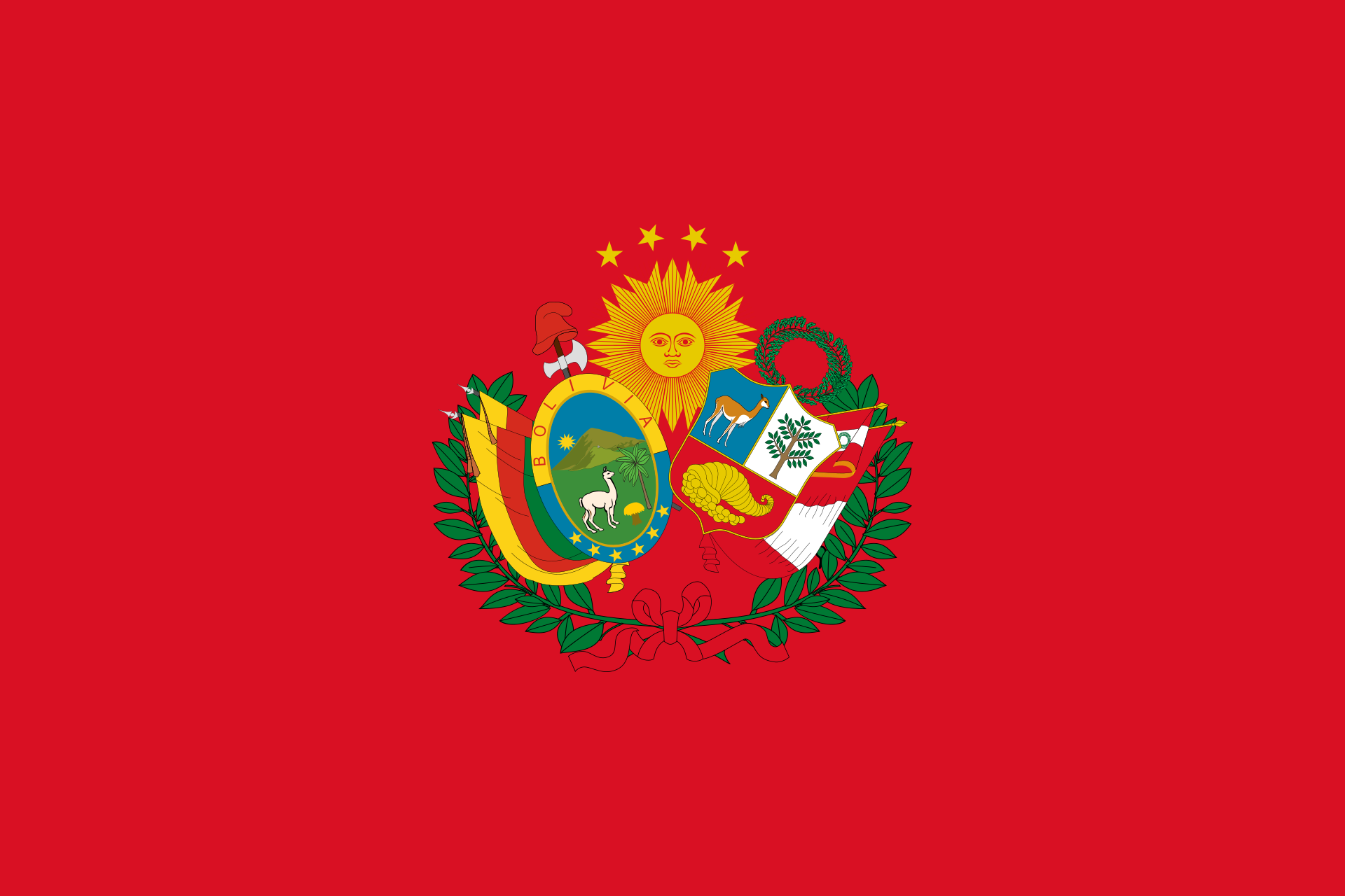 Bandera del Bolivia