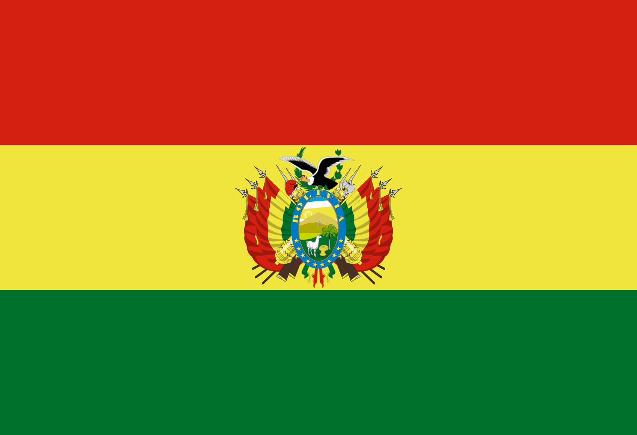 Bandera del Bolivia