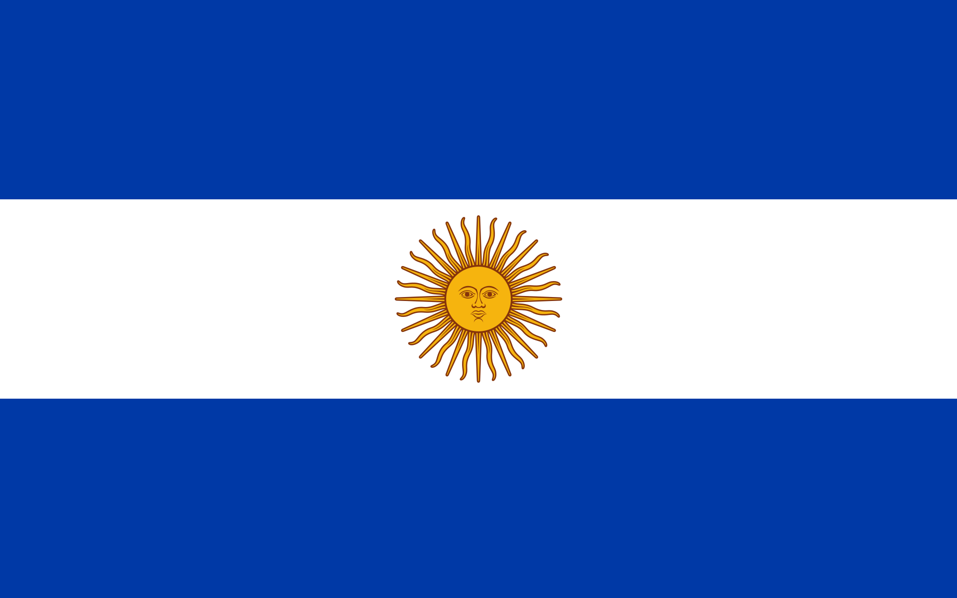 Bandera del Argentina