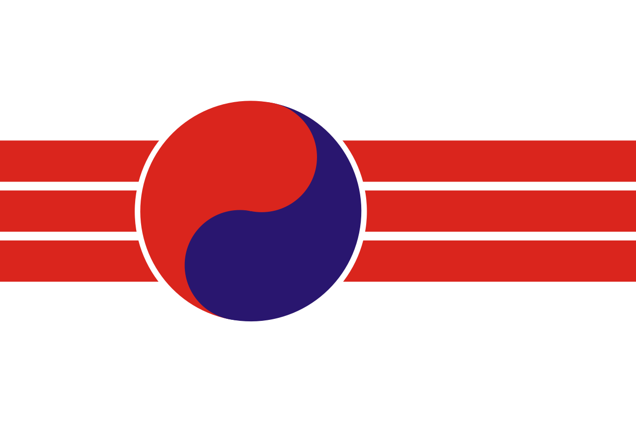 Bandera de Corea del Norte