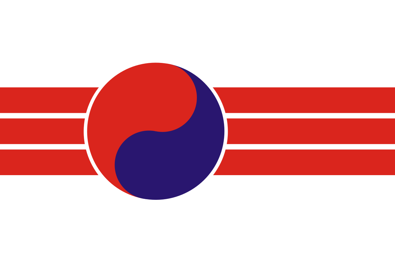 Bandera de Corea del Sur: Cronología, Significado y diseño