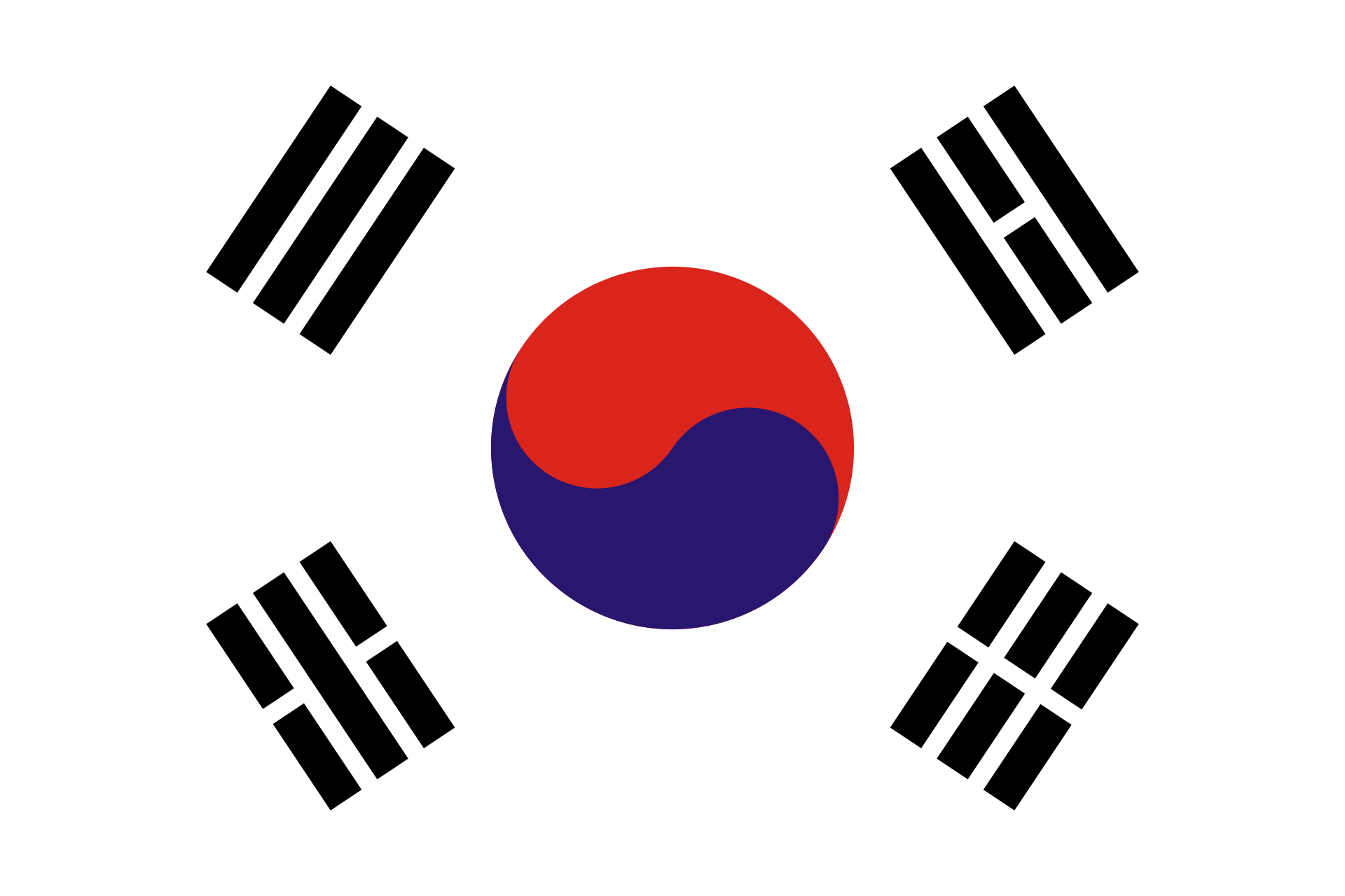 Bandera de Corea del Norte