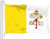 Bandera de la Ciudad del Vaticano Amazon