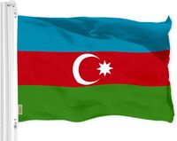 Bandera de Azerbaiyán  Amazon