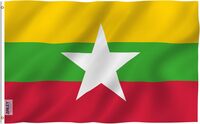 Bandera de Birmania Amazon
