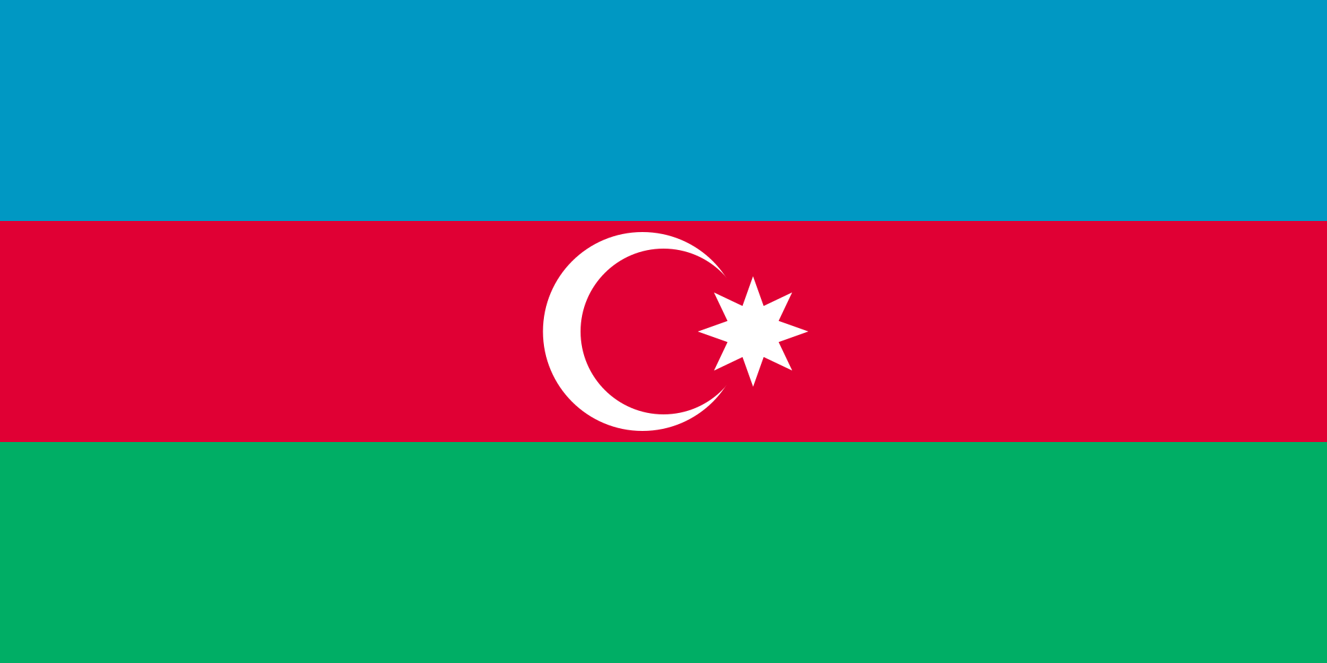 Bandera de azerbaiyán