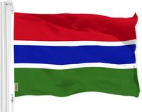 Bandera de Gambia Amazon