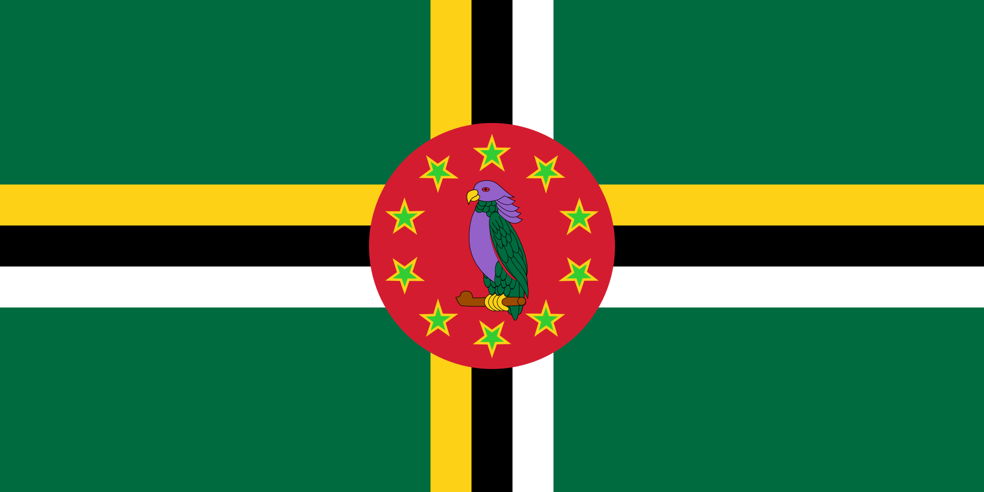 Bandera de Dominica