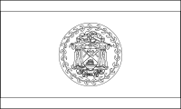 Bandera de Belice para descargar y colorear