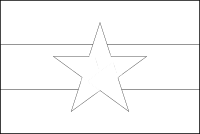 Bandera de Birmania para descargar y colorear