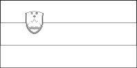 Bandera de Eslovenia para descargar y colorear