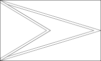 Bandera de Guyana para descargar y colorear