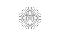 Bandera de Kirguistán para descargar y colorear
