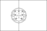 Bandera de Portugal para descargar y colorear