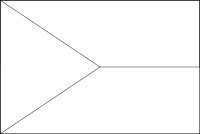 Bandera de República Checa para descargar y colorear