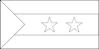 Bandera de Santo Tomé y Príncipe para descargar y colorear