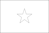 Bandera de Somalia para descargar y colorear