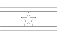 Bandera de Surinam para descargar y colorear